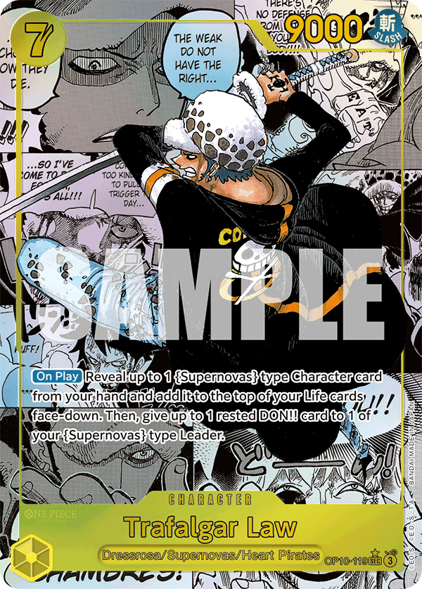 Trafalgar Law [Manga] OP10-119 Comic Parallel SEC