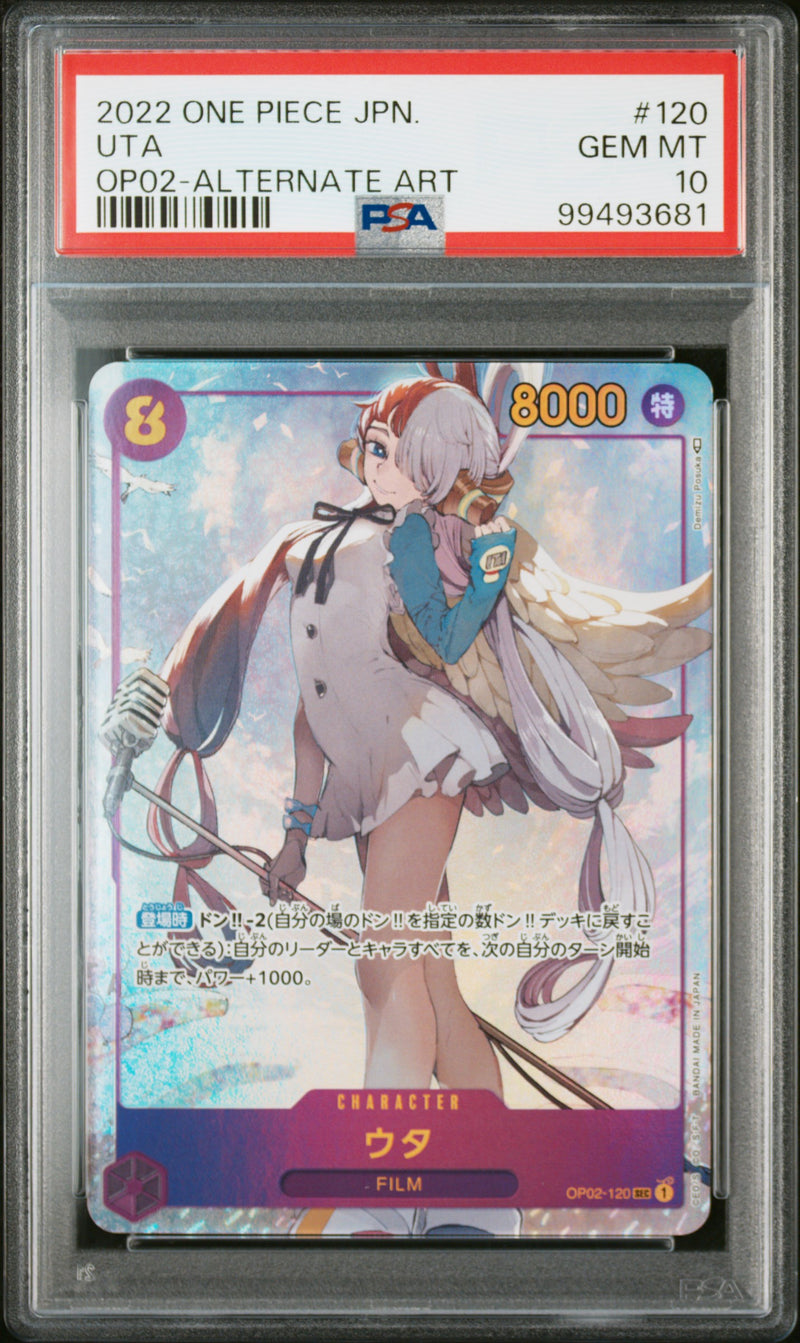 #120 UTA (ALTERNATE ART) — PSA 10