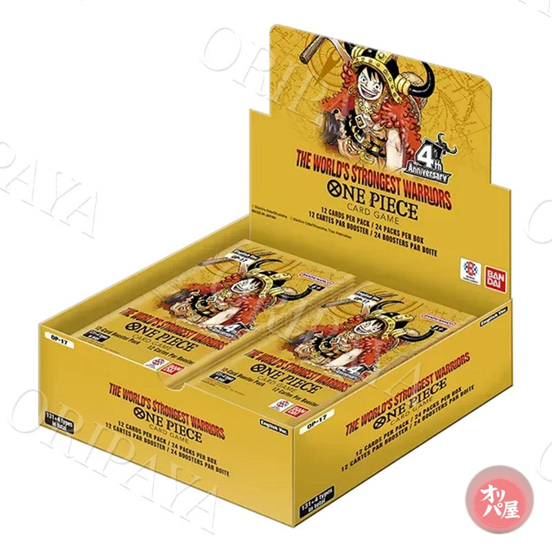 One Piece - Display - 4th Anniversary - OP17 - Boite de 24 Boosters - Version Anglaise - ORIPAYA