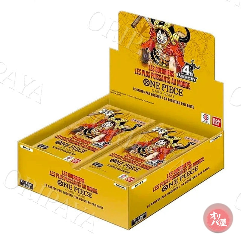 One Piece - Display - 4th Anniversaire - OP17 - Boite de 24 Boosters - Version Francaise - ORIPAYA
