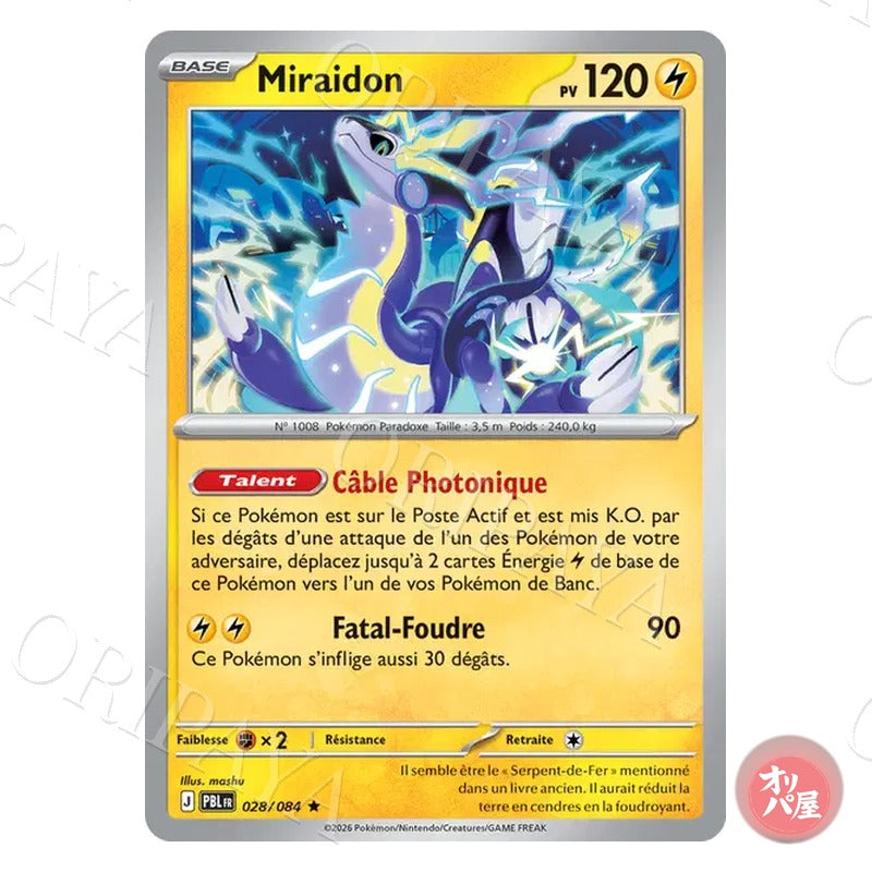 Miraidon 028/084 Nuit Noire PBL