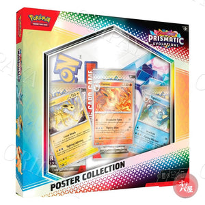 Poster Collection Prismatic Evolutions - Version Anglaise